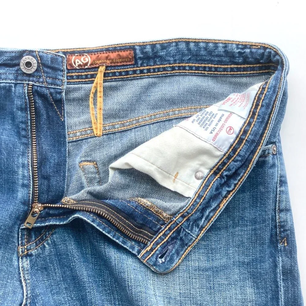 AG Adriano Goldschmied Hero Relaxed Fit Cotton Jeans